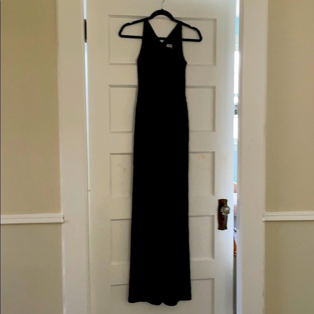 Black Sequin Jumpsuit